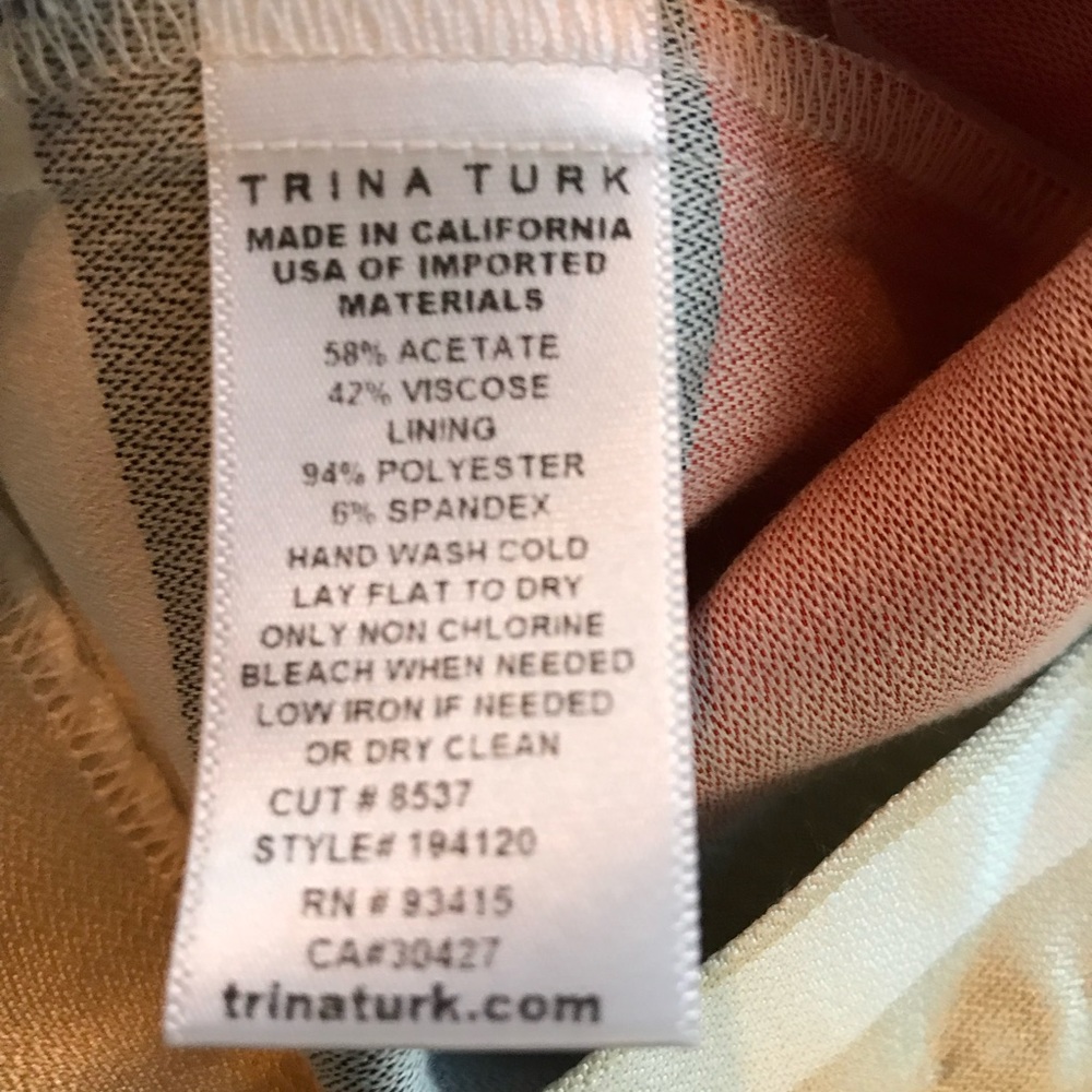 TRINA TURK SHANGRI LA VINA HALTER TOP - Picture 7 of 7